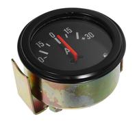 Hemobllo Amperemètre Aiguille pour Voiture Camion et Véhicule Agricole Jauge Électrique Métallique Résistante Aux Intempéries Installation Facile pour Surveillance Précise Du Système