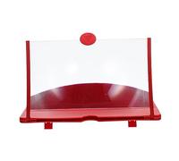 Hemobllo Amplificateur Écran Smartphone HD Effet Tridimensionnel Fort, Loupe D'écran Créative en Abs, Support Pratique Solide pour Lecture et Jeux sur Mobile