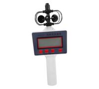 Hemobllo Anémomètre Portable Compact à Écran LCD Mesure Précise Vitesse Du Vent pour Enseignement Géographique Agriculture et Gestion Forestière