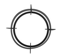 Hemobllo Anneau Antidérapant Métal Pour Wok Rond Support Robuste Pour Gazinière Accessoires De Cuisine Polyvalents Installation Rapide Et Entretien Facile