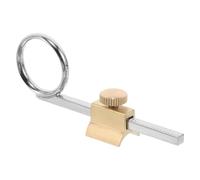 Hemobllo Anneau de Coulisse Métallique pour Trompette Accessoire de Doigt de Piston Réglable Bague de Maintien Antidérapante Outil pour Coulisse Compatible Plupart des Modèles pour