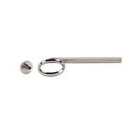 Hemobllo Anneau de Traction Lot de 2 Pièces et Cornet pour Doigt de Trompet Facile à Utiliser en Métal Argenté Accessoire de Remplacement pour Musiciens