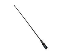 Hemobllo Antenne SMA Double Bande pour Transceiver Gain Connecteur Ohm Couleur Noire Matériau Durable