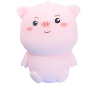 Hemobllo Anti-Pression Cochon en TPR pour Soulager Le Stress, à Presser Compact et Extensible de Petit Cochon Rose