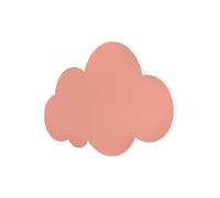 Hemobllo Applique Murale Nuage Lumineuse Garçon Fille Chambre Garçon Fille Veilleuse Décorative LED Lumière Chaude Rose Design Nordique Moderne