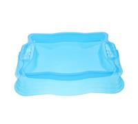 Hemobllo Arène de Combat Toupie Ème Bac à Jeux Toupie Portable Plateau de Rapide pour Jeux de Plateau Indoor et Outdoor