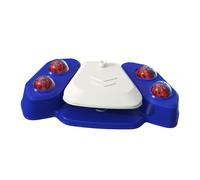Hemobllo Arroseur pour Chien Bleu Distributeur Eau Automatique Compagnon de Jeu Polyvalent pour Entraînement et Amusement des Chiots