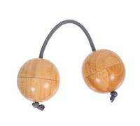 Hemobllo Asalato Bamboo Rhythmic Ball Instrument Lightweight Handheld African Percussion Shaker For Music Education Parties And Stage Performances
