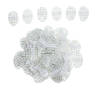 Hemobllo Autocollant Oreille pour Garçon et Filles, Protège-oreilles Jetables Imperméables 100pcs, Film Pu, pour Bain et Baignade, Usage en Cas de Plaies