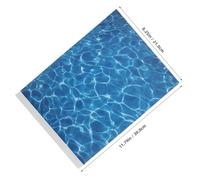 Hemobllo Autocollants Effet Vague Réalistes 15 Feuilles 30 X 21 CM Dos Adhésif pour Décors Soi-Même Modélisme Ferroviaire et Dioramas Architecturaux Stickers Décoratifs pour Table de