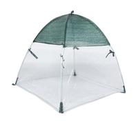 Hemobllo Bâche de Protection en Polyéthylène Résistante aux UV Piquets Intégrés, Filet de Jardin 2x1,5 M pour Légumes et Arbustes, Protection Hivernale Le Gel Intempéries, Tente de Jardin