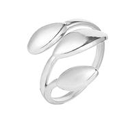 Hemobllo Bague Réglable Ouverte Alliage pour Femme Anneau Statement Élégant Bague Fine Adaptable pour Filles Adolescentes Design Naturel et Confortable