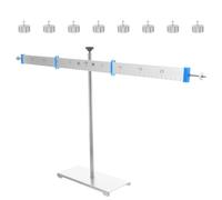 Hemobllo Balance à Levier Support Stable et Poids de Précision en Alliage D'aluminium Expérimentale pour L'enseignement Physique en Classe