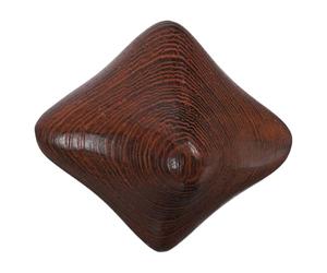 Hemobllo Balle de Massage en Bois Hexagonale Petite Balle D'exercice Mains Prise Confortable et Portable pour Massage et Exercices Main