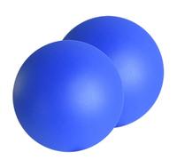 Hemobllo Balle de Rééducation Main et Poignet Bleu en Pu, Lot de 2pcs, Appareil de Musculation des Doigts pour Seniors, Renforceur de Main et Préhension pour Réhabilitation Quotidienne