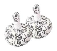 Hemobllo Balles de Massage Nuque Épaules, Lot de 2 Boules Chauffantes à Base d'Herbes Chinoises pour Usage Domestique et Soulagement Tension