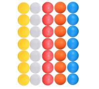 Hemobllo Balles D'entraînement de Golf Sécurisées pour Swing et Entraînement en Intérieur Lot de 35 en Plastique Couleur Vive pour Pratique Intérieure