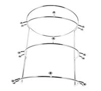 Hemobllo bandeau de mariée affichage de la couronne de cheveux trois jewelry organizer Support de présentation de bandeau etagere de rangement tréteaux support de bande présentoir couronne
