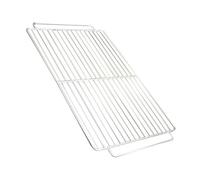 Hemobllo Barbecue Acier Inoxydable Petite Maille Métallique BBQ pour Poisson et Viande Résistante pour Camping et Cuisine Extérieure