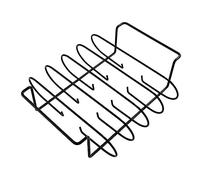 Hemobllo Barbecue Acier Inoxydable Portable pour Extérieur Rack de Barbecue Non Adhésif Accessoire de Jardin pour Viande Saucisses et Fruits de Mer