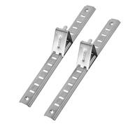 Hemobllo Barre De Support D'étagère De Réfrigérateur En Acier Inoxydable 20 Cm Certifié Inoxydable Renfort Robuste Compatible Congélateur Et Armoire Froide Lot De 2 Barres Avec Fixation Usage Prolongé