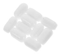 Hemobllo Barres d'Agitation Magnétiques Lot de 10 Tiges Ptfe pour Mélange Liquide Résistance à Haute Température en Laboratoire Réutilisable