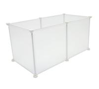 Hemobllo Barrière de Sécurité pour Animaux Résine Clôture DIY Facile à Installer pour Rongeurs et Petits Animaux Enclos Isolement pour Maison et Aire de Jeu