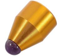 Hemobllo Base pour Diapason 8 Mm en Alliage D'aluminium Solide, Pieds de Diapason Universels pour Support Stable, Socle Violet en Cristal pour Contemplation et Thérapie Sonore, Accessoire