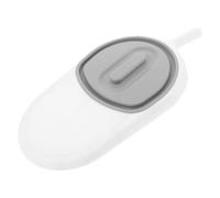 Hemobllo Bassin de Lit pour Personnes Âgées avec Poignée Longue, Plastique Solide, Anti-Déversement Incliné, Urinoir Portable pour Femmes et Hommes Alités, Pot de Chambre Hygiénique pour