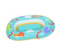 Hemobllo Bateau Gonflable Garçon Fille PVC et Confortable Kayak Cartoon avec Poignées pour Piscine Plage et Jeux Aquatiques