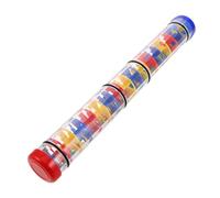 Hemobllo Bâton De Pluie Sensoriel pour Garçon Et Filles, Tube Sonore en Spirale 40 Cm, Instrument Musical Translucide Perles Colorées, Jouet D’éveil Auditif Et Visuel pour Bébés Et Maternelle
