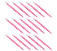 Hemobllo Bâtonnets Repousse-Cuticules Multifonctionnels pour Nail Art Tête en Caoutchouc Stylo Applicateur de Strass Rose Lot de 100 Pièces Outil Précis pour Décoration et Entretien