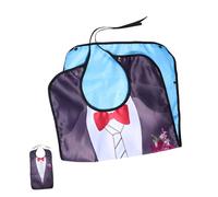 Hemobllo Bavoir Adulte Imperméable et Réutilisable pour Seniors Protection Vêtements Anti-huile Serviette de Table pour Personnes Âgées et Handicapées