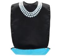 Hemobllo Bavoir Adulte Imperméable Lavable pour Repas Ajustable et Portable Protection Vêtements pour Personnes Âgées Hommes et Patients Rééducation