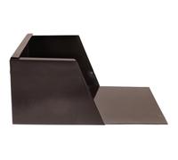 Hemobllo Bloc Anti-Éclaboussures pour Gouttière en Alliage d'Aluminium Prolongateur de Descente Pluviale Café Protection Extérieure pour Récupération Eau Pluie Adapté aux Sols Plats et