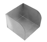Hemobllo Bloc Anti-éclaboussures Protection pour Angles et Sols en Ciment en Acier Inoxydable pour Tuyau de Gouttière pour Jardin sous Fortes Pluies