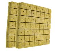 Hemobllo Bloc de Semis sans Terre 98 Cubes 40x40x40 Mm pour Jardinage Hors-Sol, Substrat de Culture Léger et Drainant, Accessoires de Jardin pour Multiplication et Germination des Plantes
