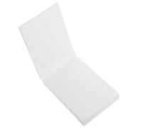 Hemobllo Bloc-Notes A6 4 Exemplaires 250 Feuilles Blanches Non Lignées Papier Portable pour Prise de Notes Planification et Organisation au Bureau L’École Blocs-Notes Simples