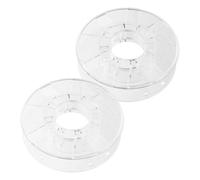 Hemobllo Bobines Réutilisables Transparentes pour Filament Imprimante 3D Lot de 2 Supports 0,25 Kg en Plastique pour Usage Domestique et Professionnel