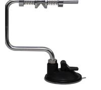 Hemobllo Bobineur de Ligne de Pêche Argenté Ventouse Puissante, Système D'enroulement Ajustable et Porte-Bobine Rotatif, Accessoire Compact et Léger pour Équipement de Pêche Sportive