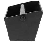Hemobllo Boîte à Café Usagée Noir ABS 800ml pour Résidus et Filtres | Design Simple, Surface Lisse, Manipulation Discrète, pour Station Espresso et Bar, Limite les Allers-retours