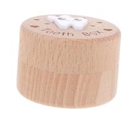 Hemobllo Boîte à Dents de Lait Bois pour Collection Souvenir pour Garçon Fille Perdu Garçon Fille Petites Dents