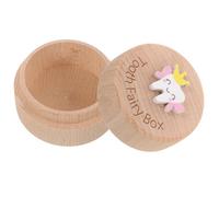 Hemobllo Boîte à Dents De Lait Pour Garçon Fille Contenant De Rangement Souvenir Boîte à Dents Perdus Pour Garçon Fille Support De Collection