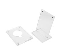 Hemobllo Boîte à Médiators en Acrylique Transparent 6,5×9,5 Cm avec Protection UV, Anti-poussière et Système Magnétique 3 Faces, Porte-médiators Compact pour Rangement et Présentation