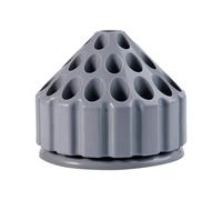 Hemobllo Boîte à Multiples pour Têtes de Meulage et Forets Rotatifs Plateau de Rangement Compartimenté Bac Organisateur