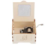 Hemobllo Boîte à Musique Bois DIY pour Garçon Fille Kit Stem Éducatif Manuel avec Manivelle Matériel Pédagogique pour Développer Compétences et Intérêt Musical Bricolage Garçon Fille