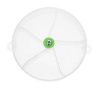 Hemobllo Boîte à Nourriture pour Perroquets Acrylique Compartimentée et Facile à Installer Jeu Énigme pour Oiseaux de Recherche Alimentaire et Pratique