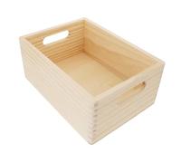 Hemobllo Boîte Bois de Rangement pour Dinette Cuisine Garçon Fille Ans Accessoire Jeu de Rôle Créatif et Sûr pour Garçon Fille Cadeau Ludique Éducatif