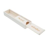 Hemobllo Boîte Bois Pour Annonce De Grossesse Avec Couvercle Boîte De Rangement Pour Test De Grossesse Pour Célébrations Prénatales Et Conservation De Souvenirs Précieux