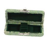 Hemobllo Boîte D’Anches pour Hautbois Étui en Soie et Bois Support Respirant Format Portable Fermeture Sécurisée Lot de 3 pour Accessoires de Musique